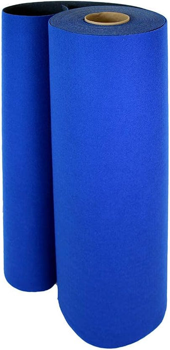 Tappeto Moquette Guida Passatoia Per Interno Esterno Blu H.100 Cm X 5 Mt