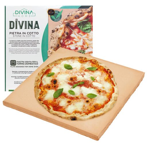 immagine-1-divina-home-pietra-lastra-in-cotto-argilla-per-pizza-divina-35x35xh2-cm-per-forno-barbecue-ean-8056157803874